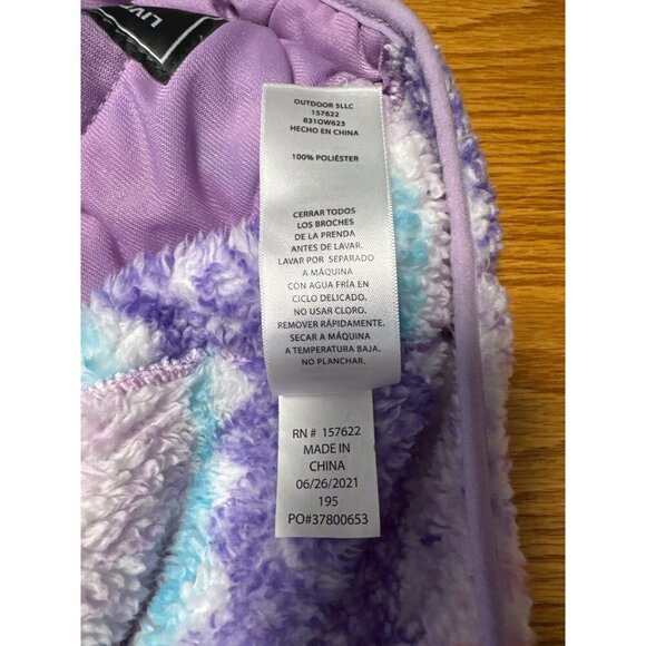 Eddie Bauer Girls Quest Plush Fleece Hooded Jacket Size M - Picture 9 of 10